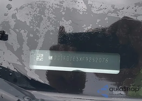 2015 Chevrolet Camaro 1Lt из США, поврежденный, VIN 2G1FD1E3XF9252076